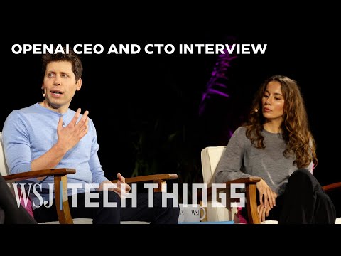 OpenAI CEO Sam Altman and CTO Mira Murati on the Future of AI and ChatGPT | WSJ Tech Live 2023