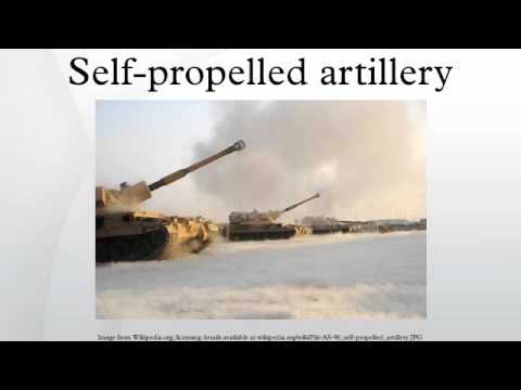 Self-propelled artillery