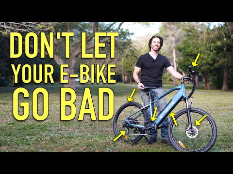 How to do common ELECTRIC bike maintenance