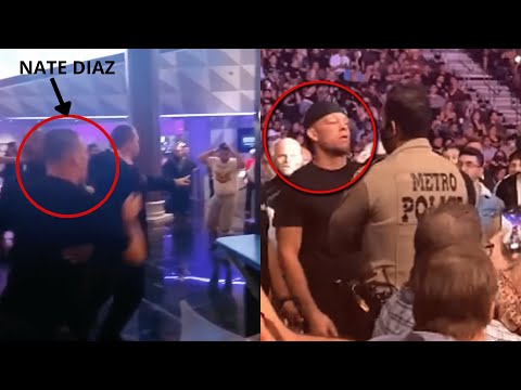 Nate Diaz WORST FIGHTS outside the cage