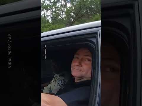 Police officer pulls over his own boss for speeding #Shorts