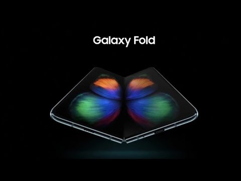 New technology Samsung Galaxy Fold Unveiling