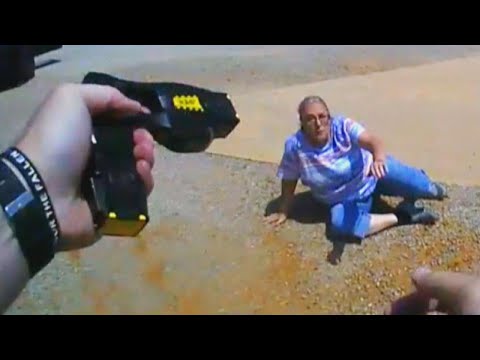 Cop Tases 65-Year-Old Woman in Traffic Stop Gone Wrong