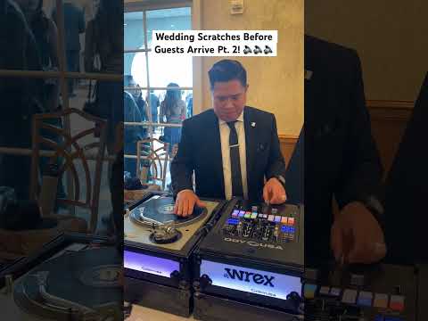 DJ Wrex Scratches at a Wedding Before Guests Arrive Pt. 2!