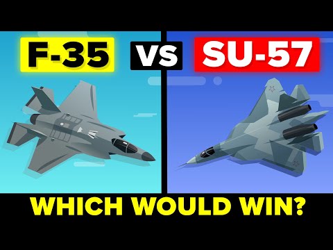 United States F-35 vs Russian Sukhoi Su-57 - Which Would Win?