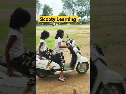 scooty Learning #Honda #Activa6G