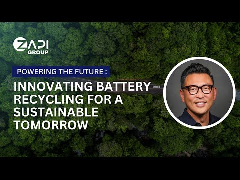 Powering the Future: Innovating Battery Recycling for a Sustainable Tomorrow