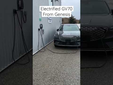 New Electrified GV70 from Genesis has arrived! #gv70 #EV