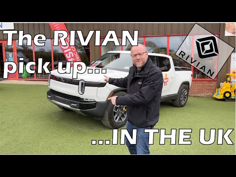 Rivian R1T Pickup arrives in the UK! #electricvehicles #rivian #pickup