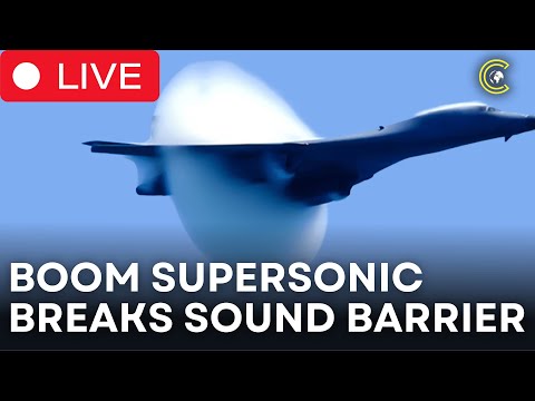 LIVE | Boom Supersonic Breaks the Sound Barrier in Historic Test Flight | Space News | CLRCUT