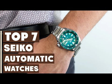 Seiko Excellence: The 7 Automatic Watches You Need in Your Collection&quot;