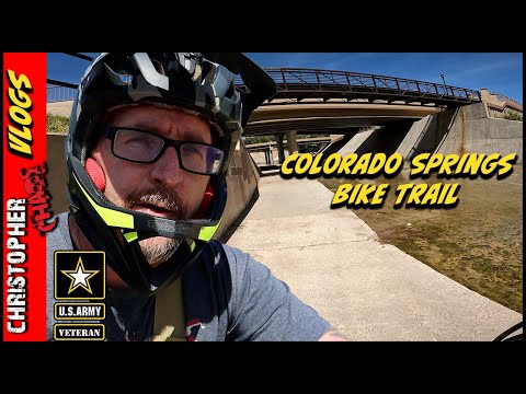 Exploring bike trails in Colorado Springs