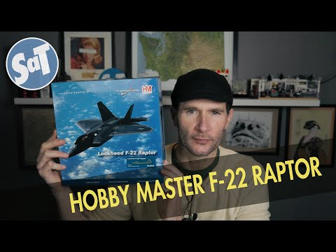 Unboxing the Hobby Master 1/72 Diecast F-22 RAPTOR Model- The Balloon Buster