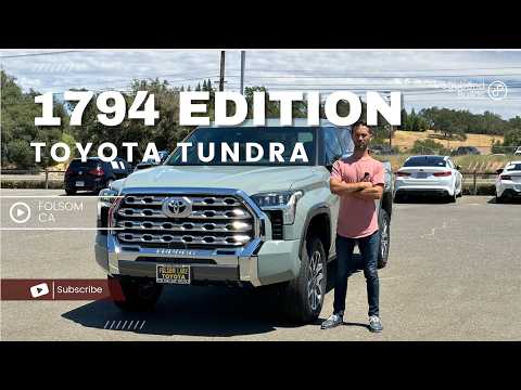 Why to buy the 2024 TOYOTA TUNDRA 1794 EDITION?