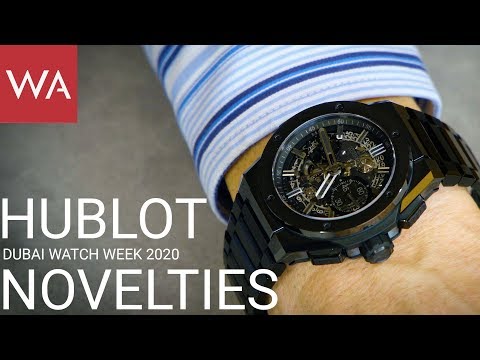 HUBLOT novelties 2020 presented by CEO Ricardo Guadalupe at LVMH Watch Week Dubai.