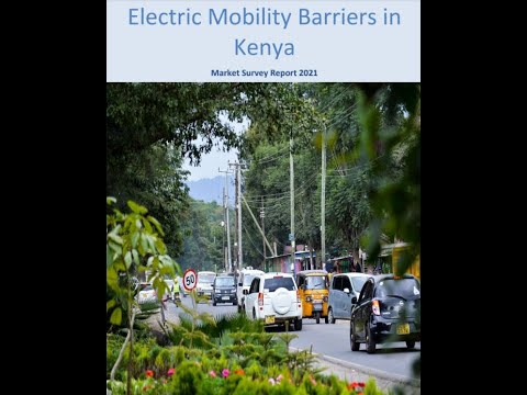 EV Market Barriers A Case for Kenya