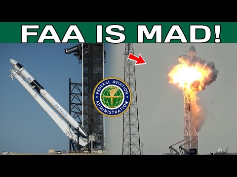 SpaceX Keeps Getting In Trouble With FAA Over Falcon Explosion!