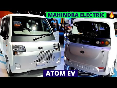 Mahindra Atom EV - Rs 3 Lakh Electric Car | Range, Features, Interiors | Mahindra Electric Review