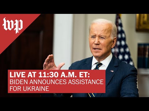 Biden announces additional military aid for Ukraine - 3/16 (FULL LIVE STREAM)