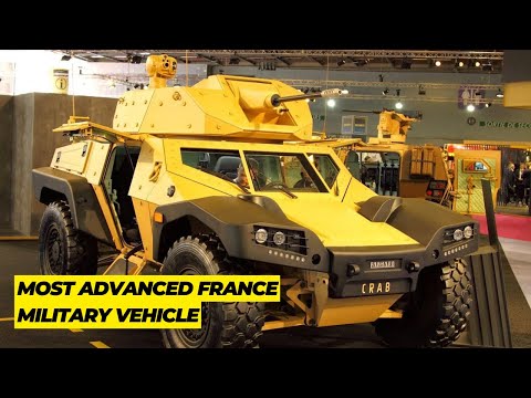 The Panhard CRAB Most Advanced France Military vehicle