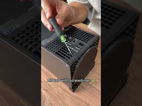 How to remove an XBOX Series X baseplate!