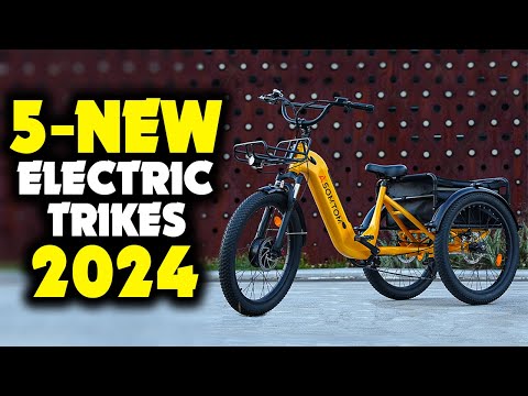 Top 5 New Electric Tricycles 2024 | Best E-Trike 2024