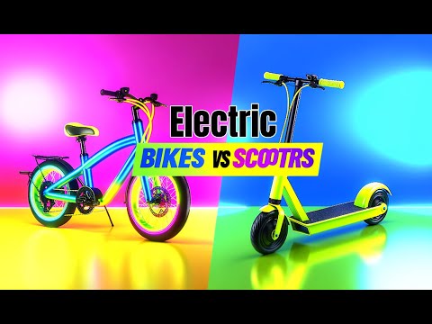 Electric Bikes vs Electric Scooters: Which Ride Rules the Urban Jungle?