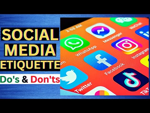 Social Media Etiquette: Online Communication Do’s &amp; Don’ts