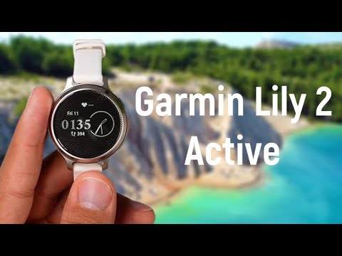 Garmin Lily 2 Active | Stylish Smartwatch with GPS and Sports Features!