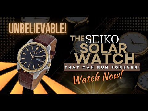 Seiko&#039;s BEST Kept Secret: A Watch That Runs FOREVER!