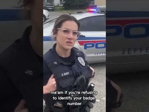 Karen Female Cop Get&#039;s Put In Her Place! Unlawful Orders Fail #shorts