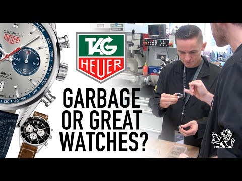 Garbage Or Good Watches To Buy? - Inside TAG Heuer&#039;s Factory: GIAJ#14