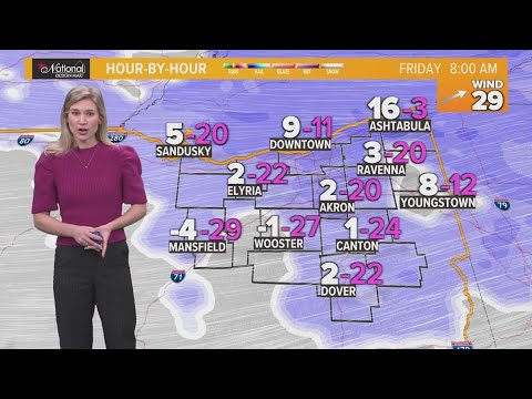 Cleveland weather forecast: Winter storm hits Northeast Ohio ahead of Christmas