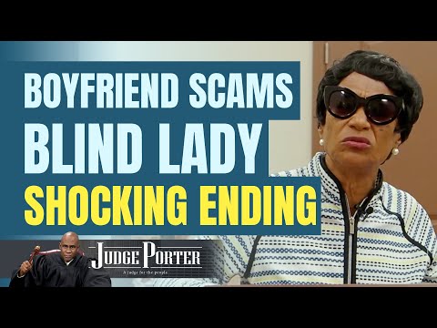 Boyfriend Scams Blind Lady. She Thinks He&#039;s Black. Shocking Ending