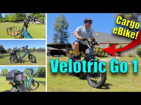 Velotric Go 1 Cargo eBike! This Bike HAULS!