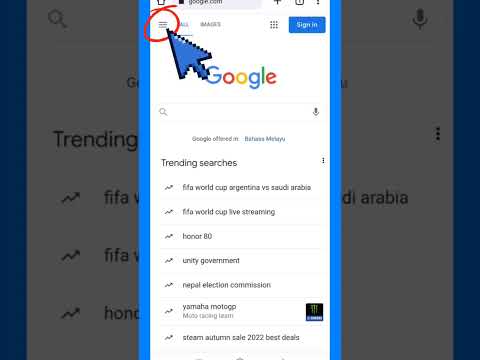 Google settings - Turn Off Recent Search