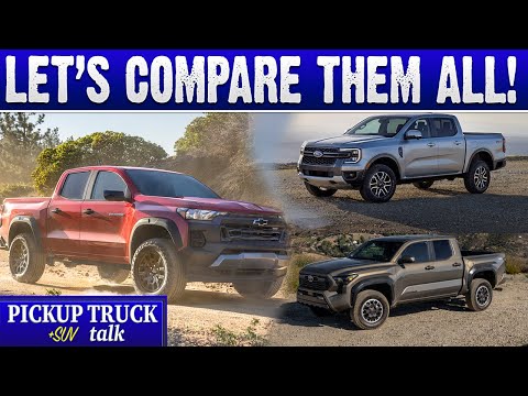 I&#039;ve Been In or Driven All the New 2024 Midsize Trucks and I Compare Them