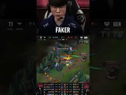 Faker 1v4 GENG #shorts