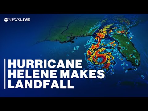 LIVE: Hurricane Helene makes landfall as category 4 storm