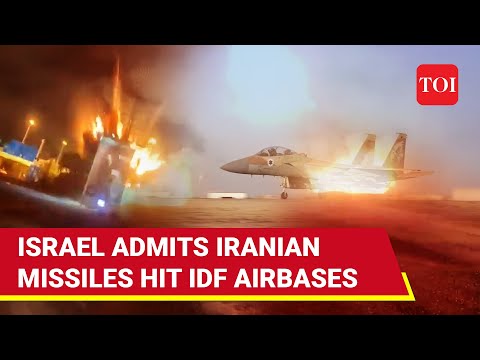 Huge Admission By Israeli Military: &#039;Iran Missiles Did Hit Air Force Bases But...&#039; | Watch