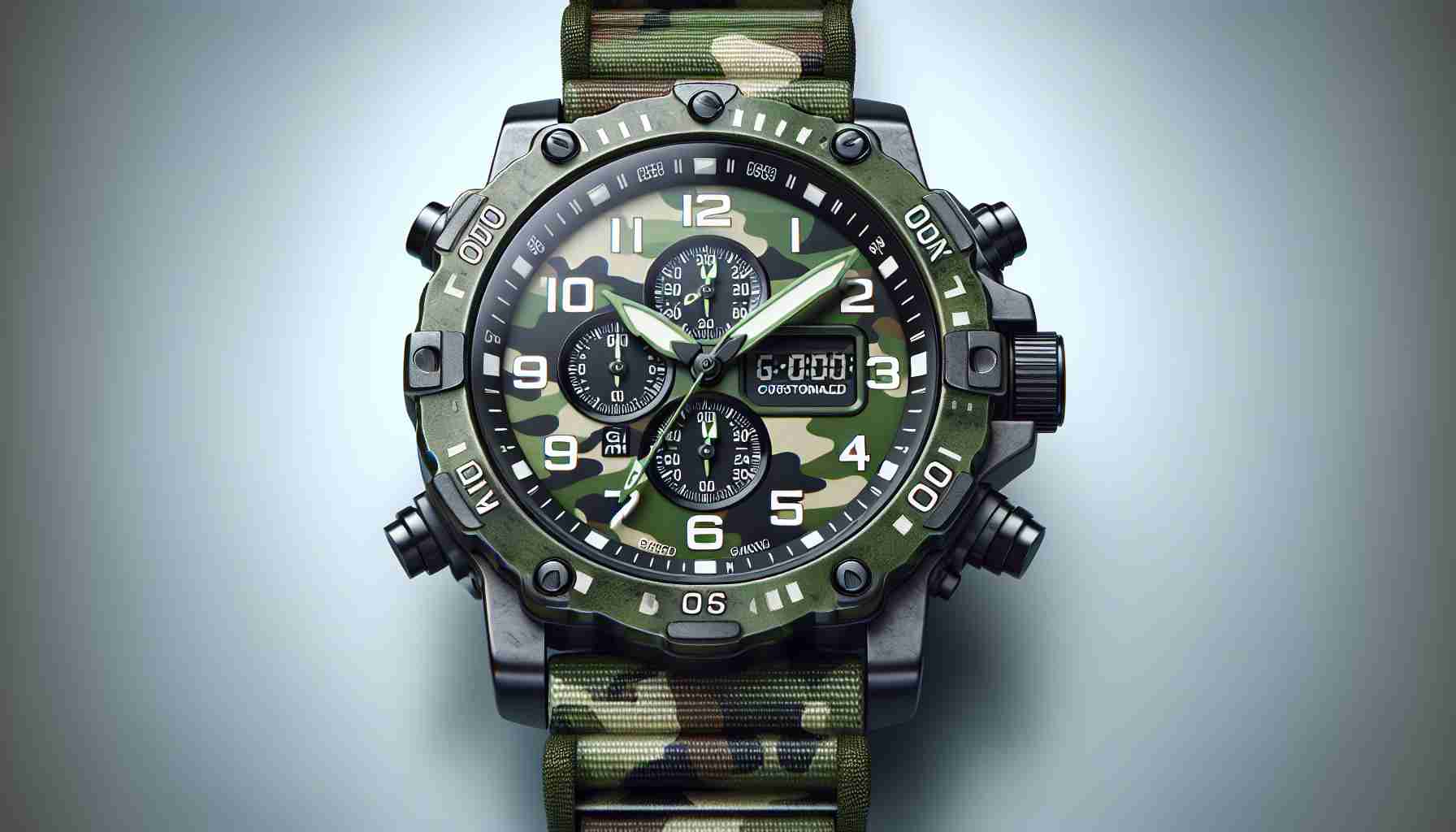 Nueva edición Camuflaje del GMW-B5000 de Casio por B5K Customs