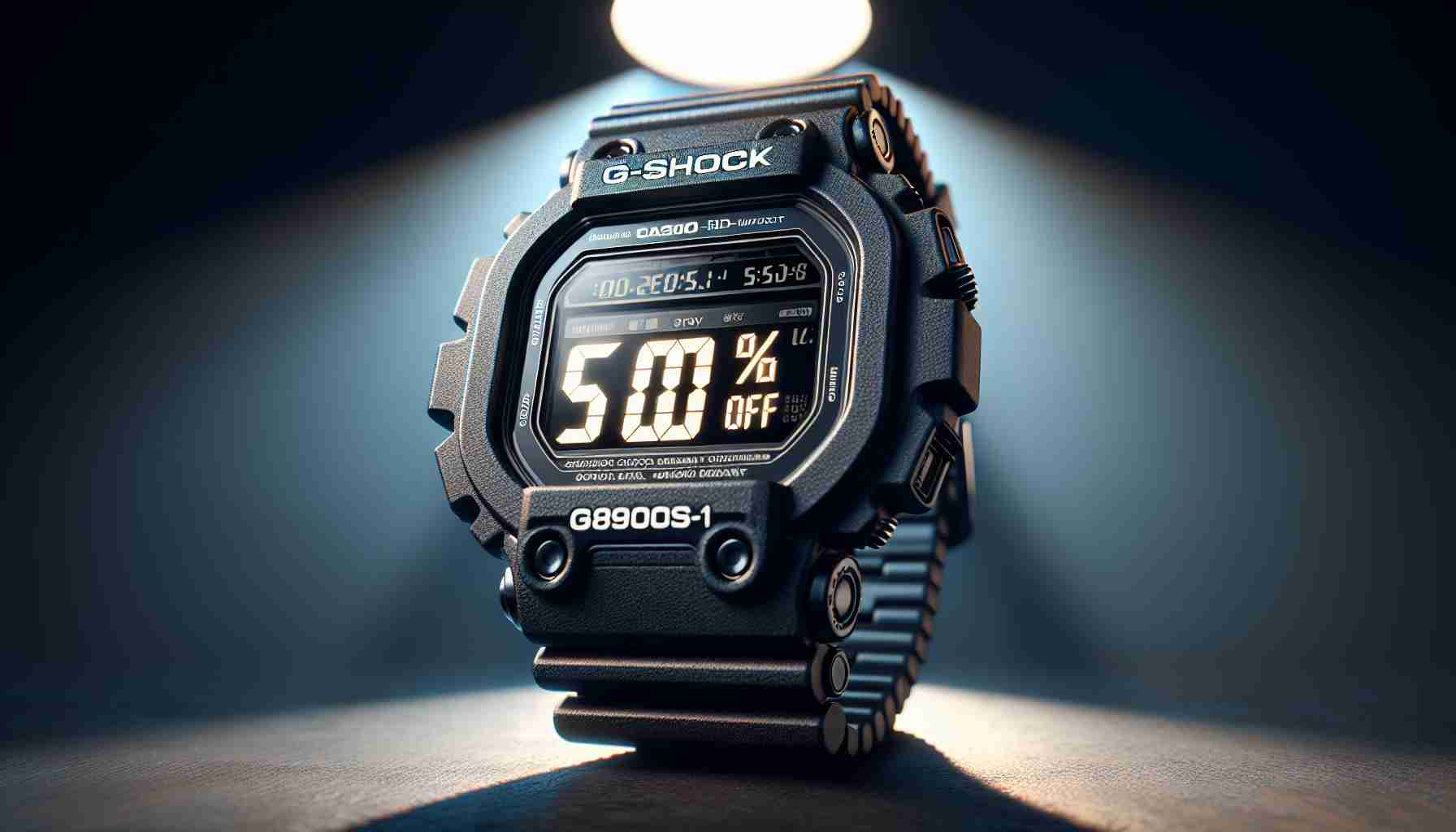 Obtén el reloj Casio G-Shock G8900S-1 a mitad de precio en este Black Friday