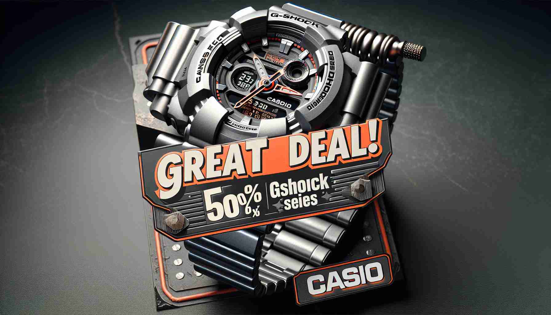 ¡Gran oferta! Descuento del 50% en la serie G-Shock 8900 de Casio