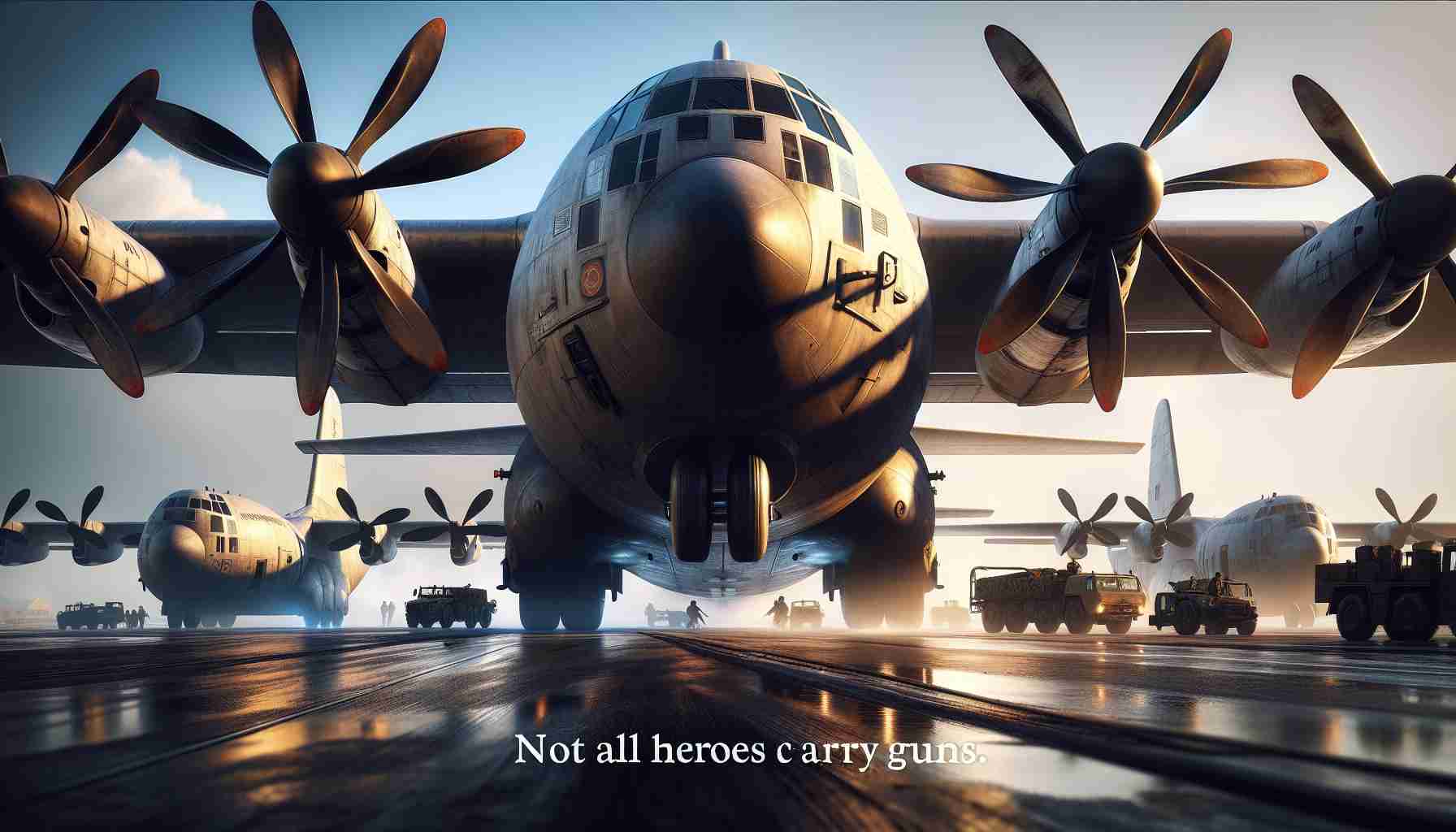 The Secret Life of Military Planes: Not All Heroes Carry Guns